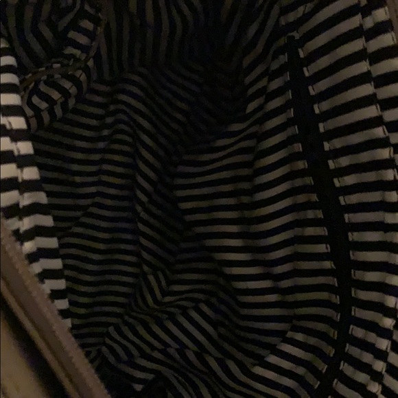 Olive Green Quilted Backpack - Picture 4 of 4